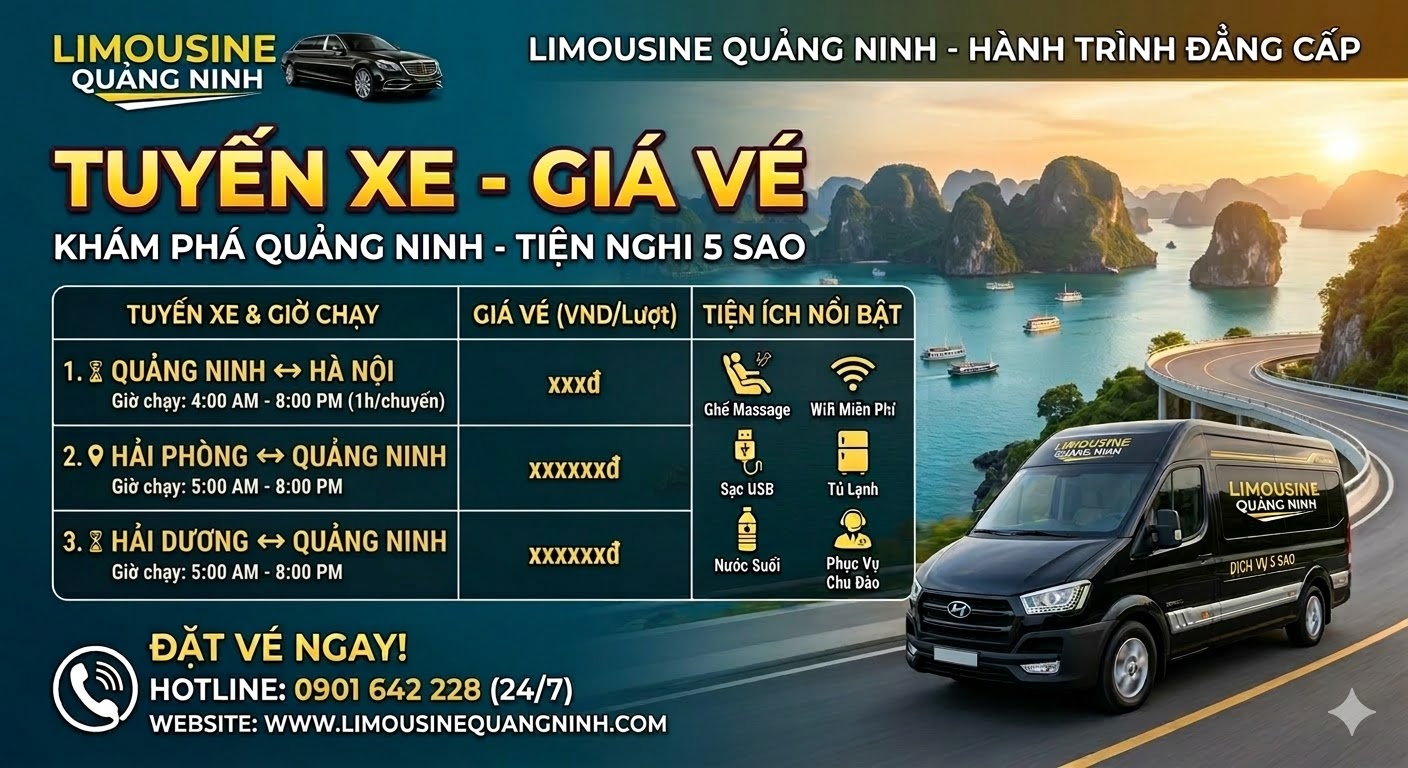 Tuyến xe Giá vé