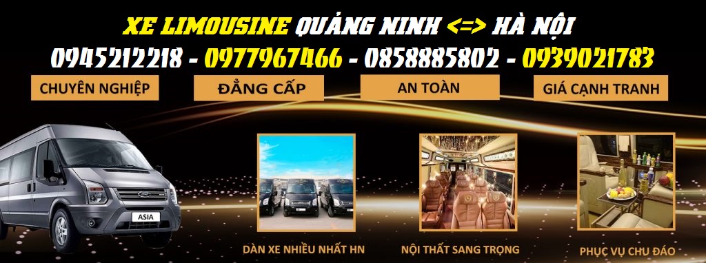 Đại Lý Xe Limousine Quảng  Ninh